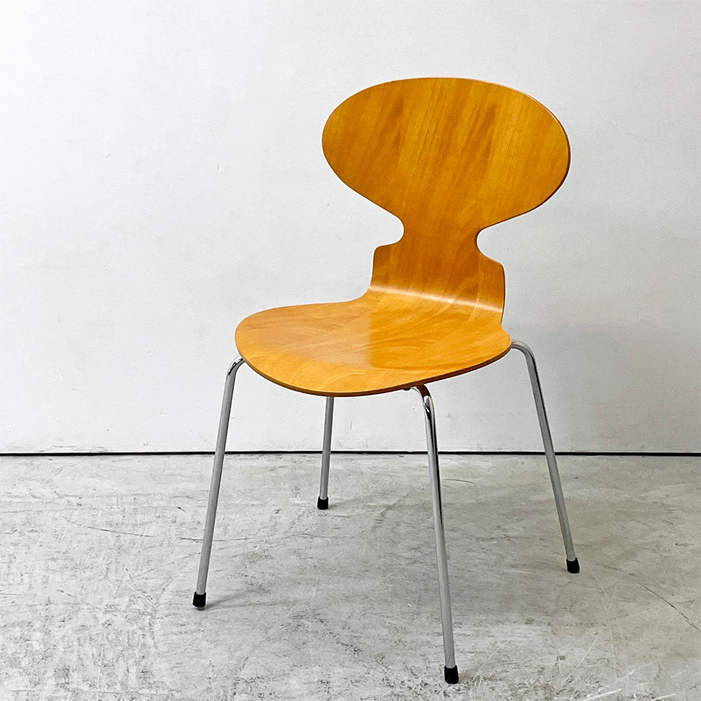 【祖師ヶ谷大蔵店】フリッツハンセン Fritz Hansen 3101 アリンコチェア アントチェア 4本脚 ナチュラルビーチ ラッカー仕上げ アルネ・ヤコブセン  買取させていただきました。