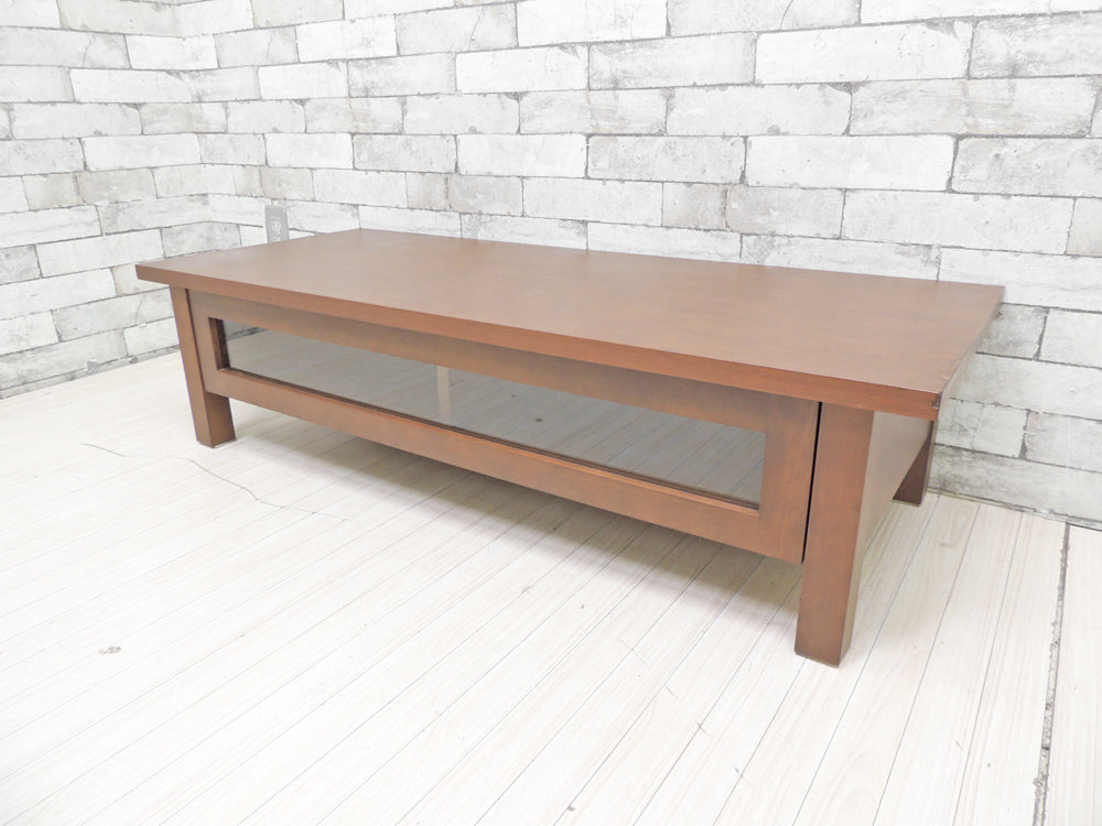 無印良品 MUJI タモ材 AVボード TV台 ブラウンカラー W108cm 廃番品 ナチュラルモダン  中古品 買い取りしました。