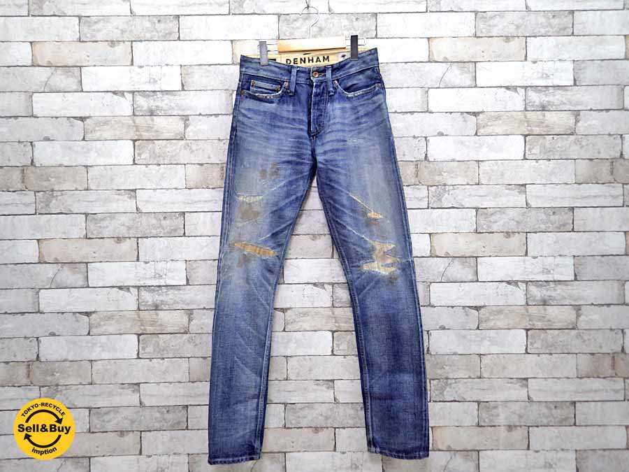 デンハム DENHAM レイザー RAZOR スリムフィット デニム 日本製 世界限定300本モデル W27 L32 メンズ オランダ   中古品 買い取りしました。祖師ヶ谷大蔵店 出張買取もお任せ下さい。