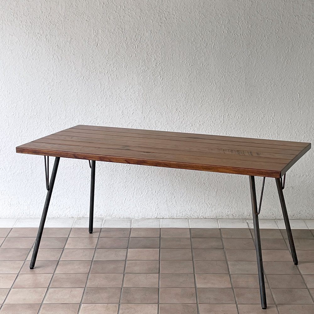 【用賀店】アクメファニチャー ACME Furniture グランビュー ダイニングテーブル GRANDVIEW DINING TABLE オーク無垢材 W150cm インダストリアルデザイン買取させていただきました。