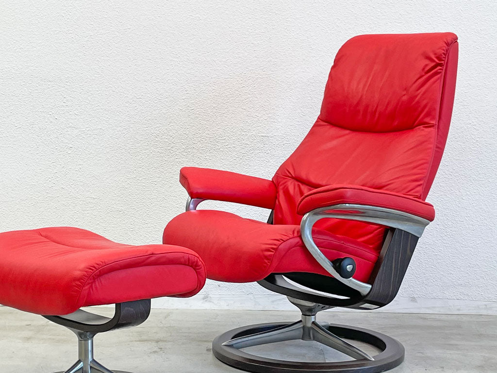 エコーネス EKORNES ストレスレス ビュー シグニチャー オットマン付 Stressless View Signature ～忘れていませんか？ 景色を眺めること～