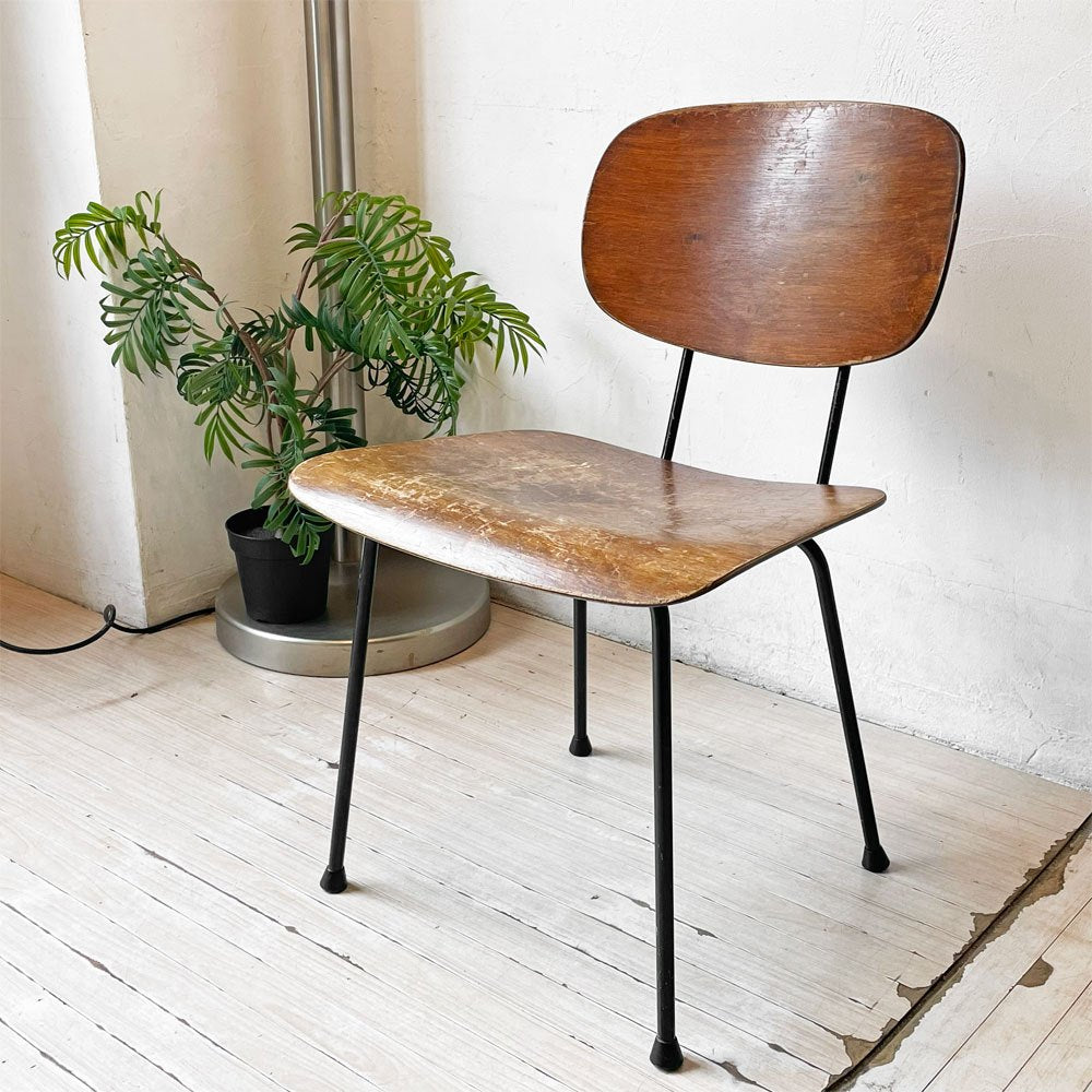 【下北沢店】ギスペン Gispen model116 チェア ビンテージ プライウッドｘスチール ヴィム・リートフェルト Wim Rietveld オランダ 買取させていただきました。