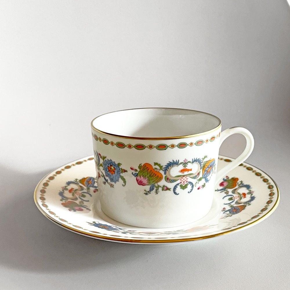 【自由が丘店】レイノー Raynaud リモージュ Limoges カップ&ソーサー C＆S シノワズリ ビンテージ フランス 買取させていただきました。