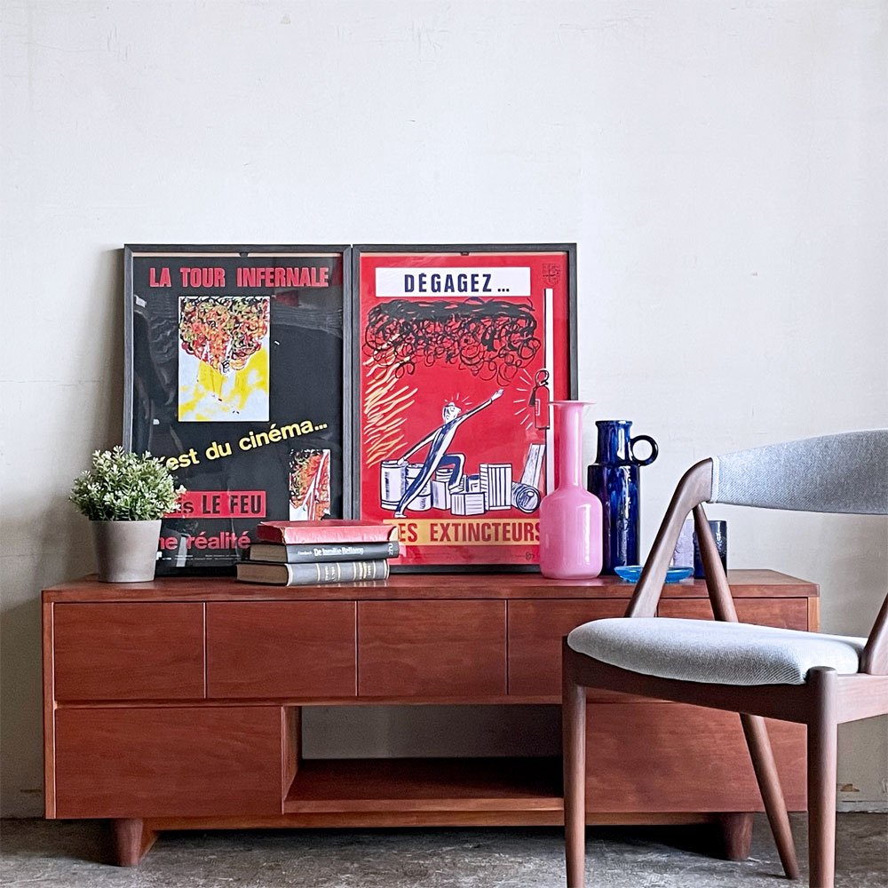 ウッドユウライクカンパニー WOOD YOU LIKE COMPANY キャラメル CARAMEL テレビ台 AVボード チェリー材 W130cm セミオーダー品 ～ 愛着と使い心地をずっと