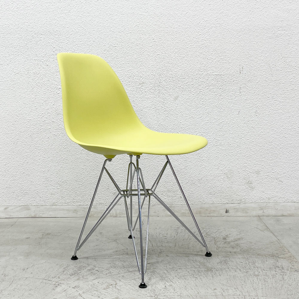 【登戸BASE EC店】ハーマンミラー Herman Miller サイドシェルチェア ライムグリーン ポリプロピレン製 エッフェルベース 買取させていただきました。