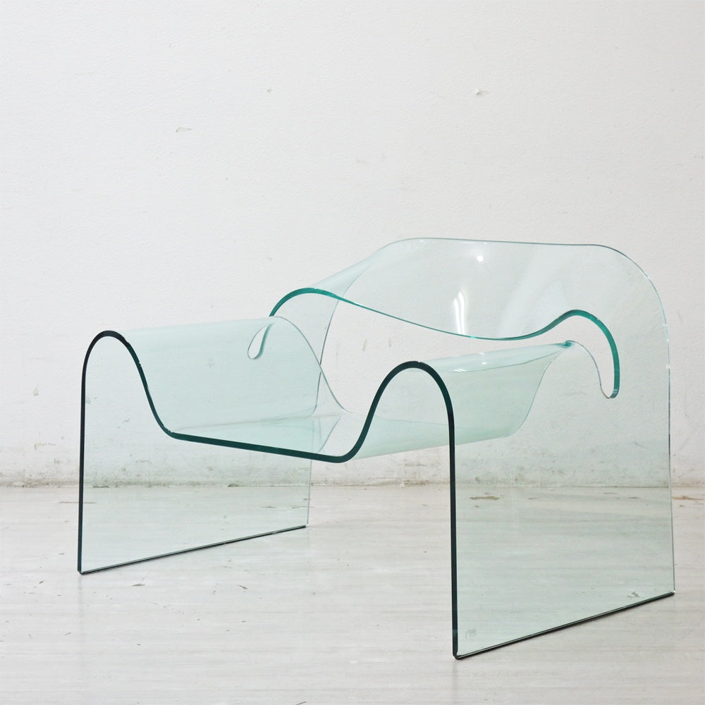 【祖師ヶ谷大蔵店】フィアムイタリア FIAM Italia ゴースト GHOST ガラス アームチェア ラウンジチェア チニ・ボエリ Cini Boeri  買取させていただきました。