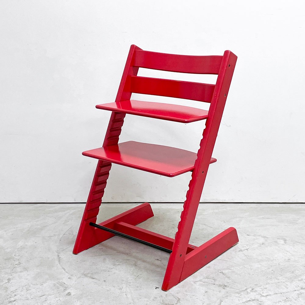 【祖師ヶ谷大蔵店】ストッケ STOKKE トリップトラップ TRIPP TRAPP ベビーチェア キッズチェア S/N3～ レッド ノルウェー 北欧家具 現状品 買取させていただきました。