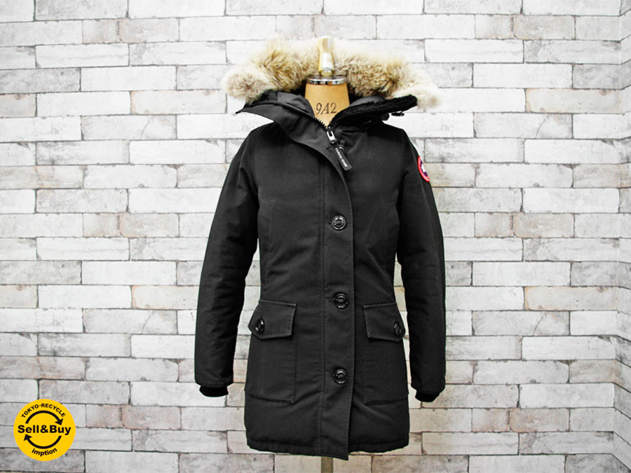 カナダグース CANADA GOOSE ブロンテパーカ BRONTE PARKA ブラック Sサイズ レディース 中古品 買い取りしました。祖師谷大蔵店 出張買取もお任せ下さい。