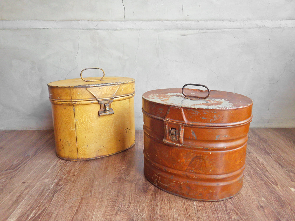 ヴィンテージ Vintage メタルボックス ツールボックス 小型収納 スチール ×2 中古品 買い取りしました。