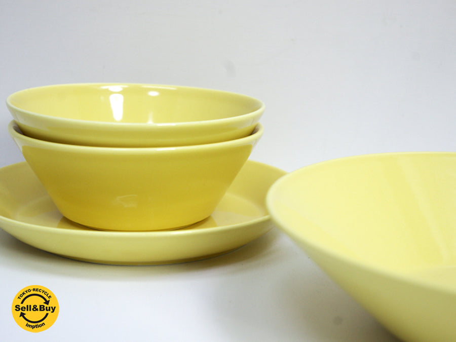 イッタラ iittala ティーマ TEEMA カイ フランク Kaj Franck プレート ボウル 深皿 廃盤カラー 買い取りしました。祖師谷大蔵店 出張買取もお任せ下さい。