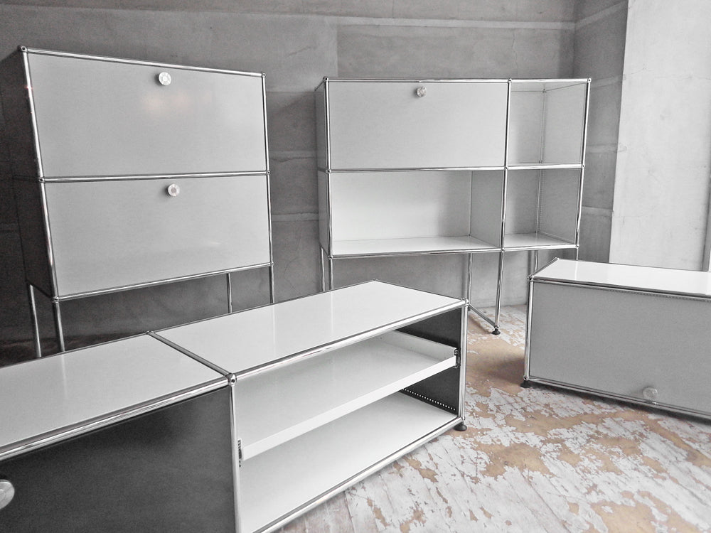 USMモジュラーファニチャー USM Haller USMハラー AVボード & キャビネット 計4点 中古品 買い取りしました。