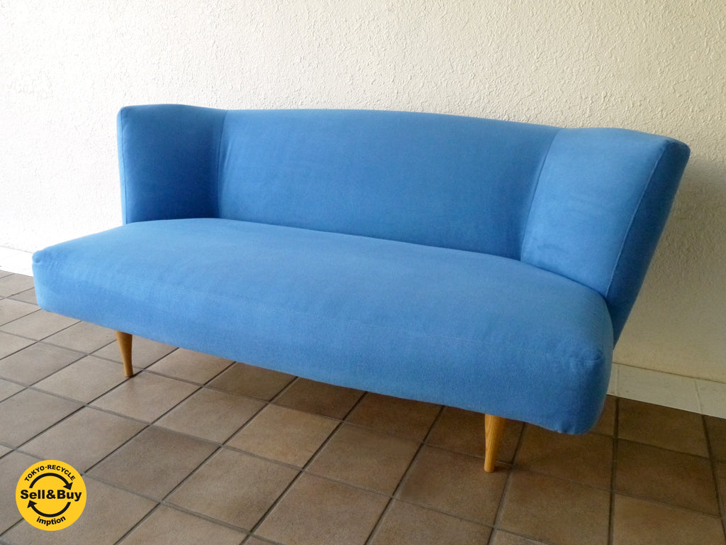 イデー IDEE カイソファ KAI SOFA 2シーター IFFS-0611 参考価格￥164,160- グッドコンディション 人気ロングセラー 現行モデル ターコイズ 長椅子 新着商品 買い取りしました。