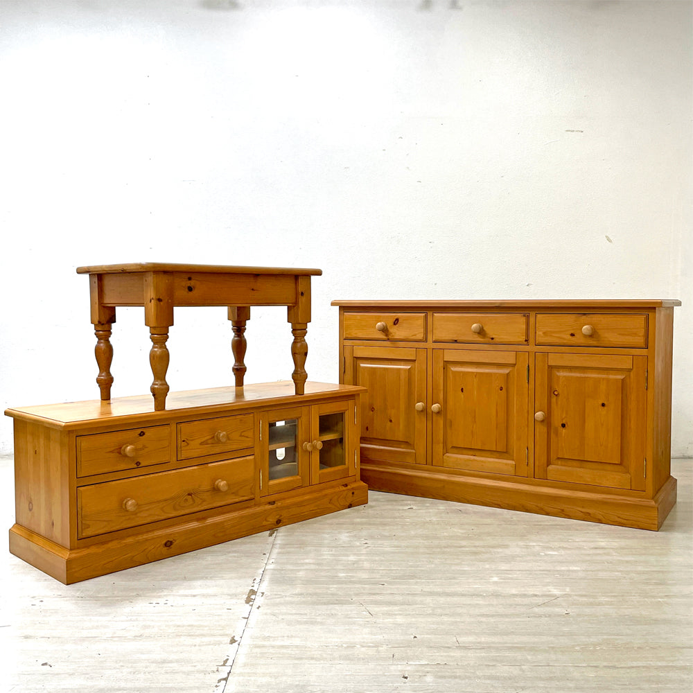 【祖師ヶ谷大蔵店】ペニーワイズ THE PENNY WISE コーヒーテーブル、サイドボード、AVボード 3点 買取させていただきました。