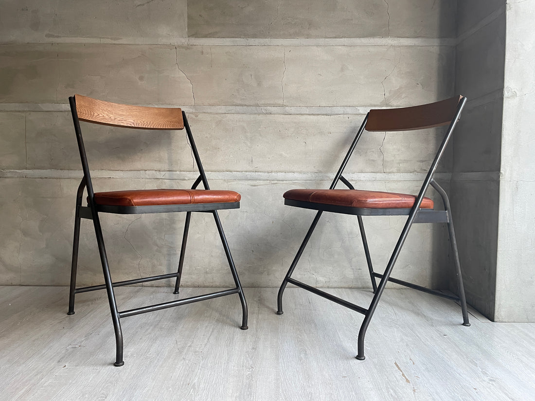 トラックファニチャー TRUCK FURNITURE スットチェア SUTTO CHAIR オーク無垢材 レザー アイアン インダストリアル 廃番 中古品 買い取りしました。