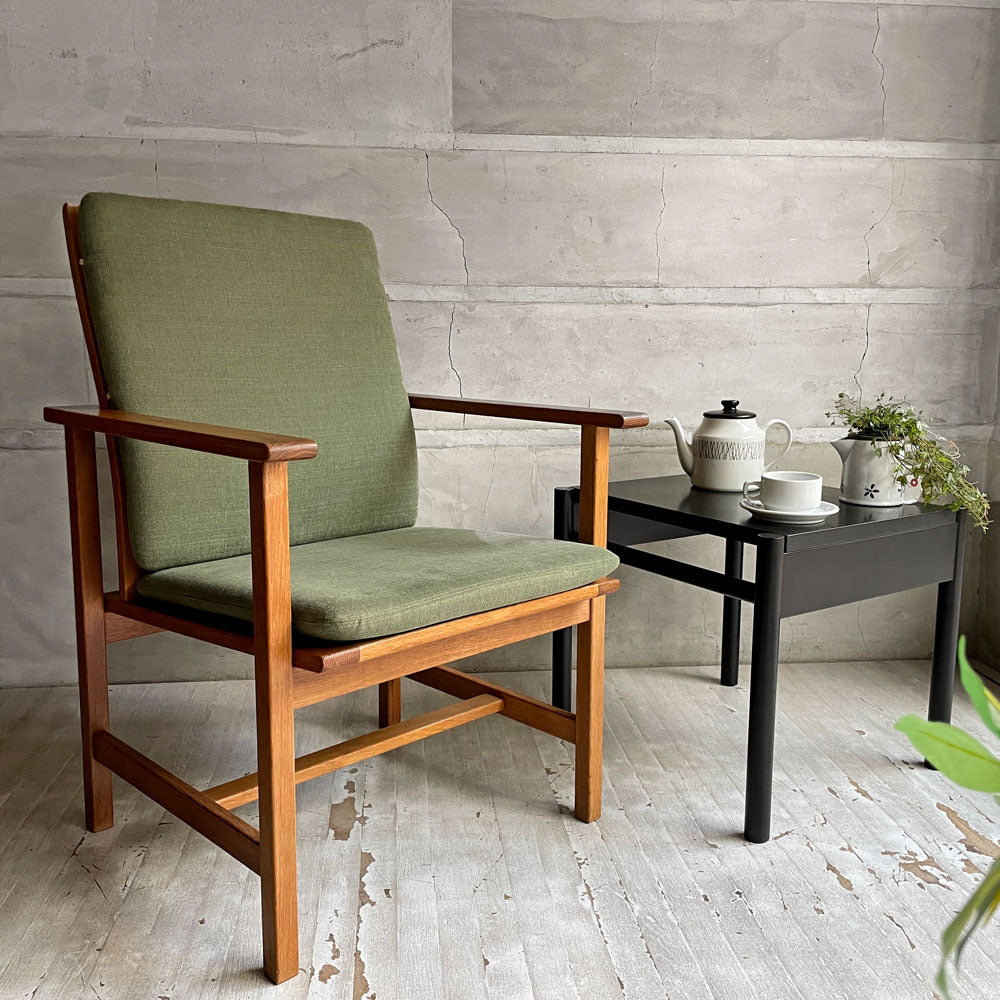 フレデリシア FREDERICIA model 2257 イージーチェア アームチェア ラウンジチェア オーク材 ボーエ・モーエンセン デンマーク ビンテージ 北欧家具 ～シンプルが深まるほど美しさが際立つ一脚～