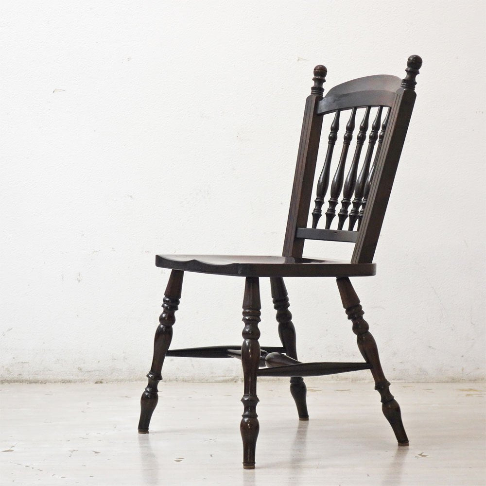 【祖師ヶ谷大蔵店】松本民芸家具 安川式 スピンドルチェア ミズメザクラ無垢材 水目桜 民藝 和モダン 買取させていただきました。