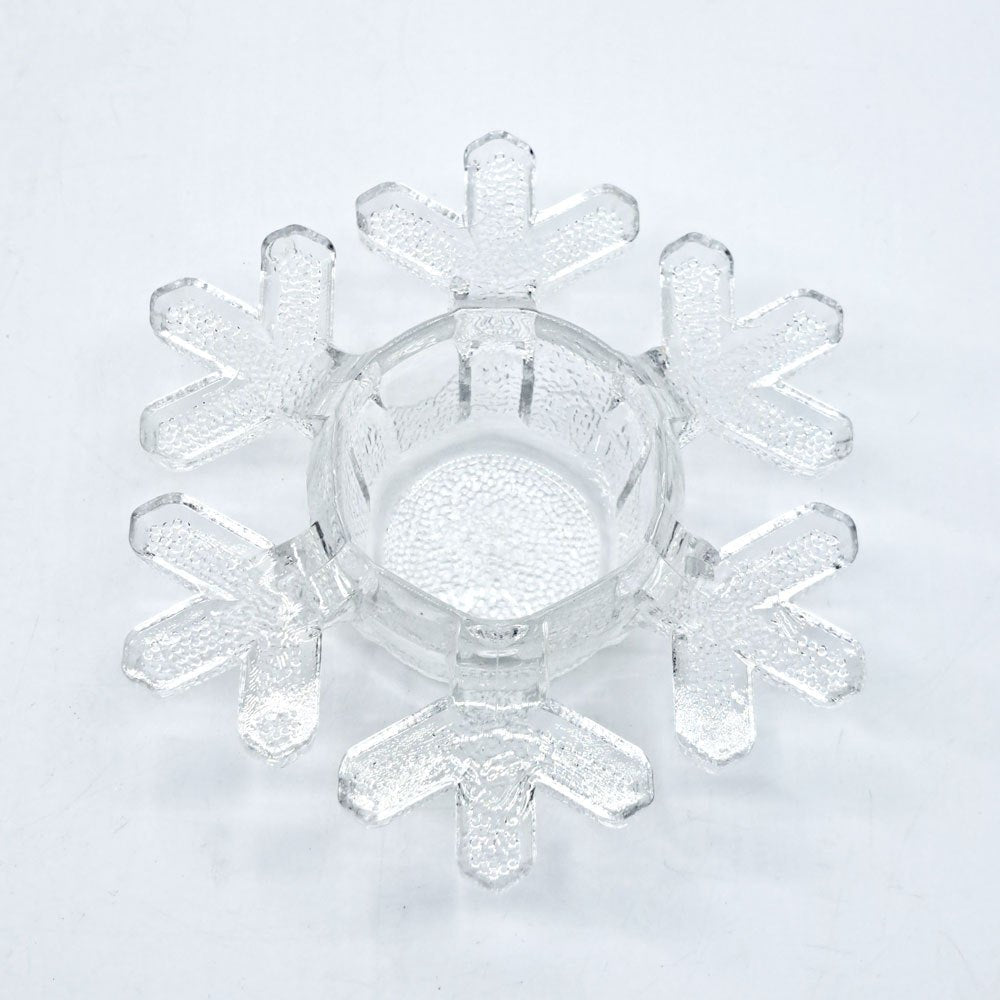 【祖師ヶ谷大蔵店】イッタラ iittala スノークリスタル キャンドルホルダー オブジェ 小物入れ W14.5cm ヴァルト・コッコ 1980s フィンランド 北欧ビンテージ 買取させていただきました。