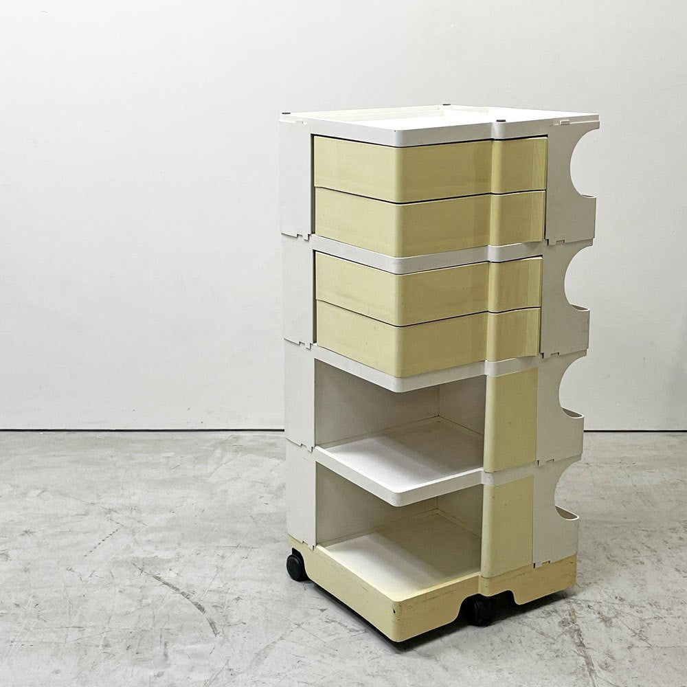 【祖師ヶ谷大蔵店】ビエッフェプラスト パドヴァ BIEFFEPLAST PADOVA ボビーワゴン 4段4トレイ ジョエ・コロンボ Joe Colombo ビンテージ 買取させていただきました。