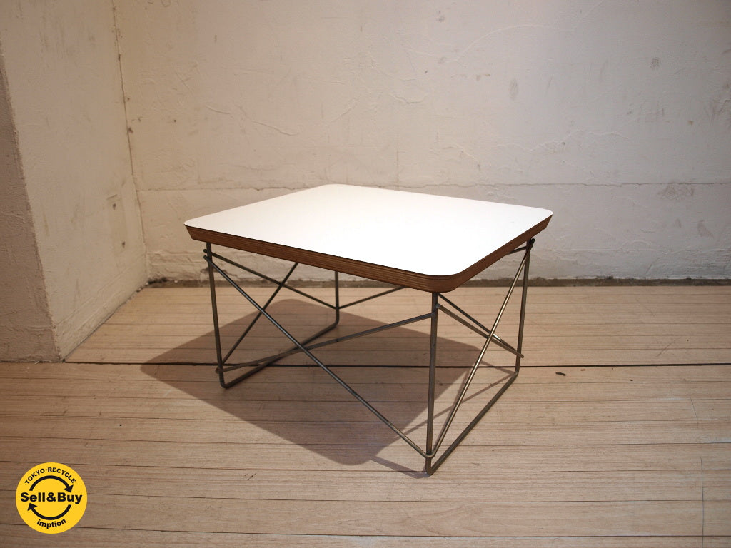 ハーマンミラー Herman Miller イームズ ワイヤーベーステーブル LTRT Low Table WireRod Base ★　中古品 買い取りしました。下北沢店 出張買取もお任せ下さい。