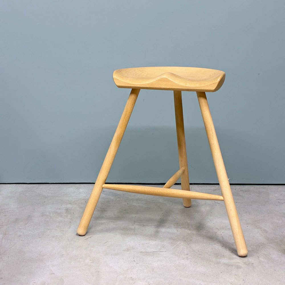 【経堂店】ワーナー Werner シューメーカーチェア Shoemaker Chair NO.59 スツール ビーチ材 ソープ仕上げ ラーズ・ワーナー デンマーク 北欧家具 買取させていただきました。