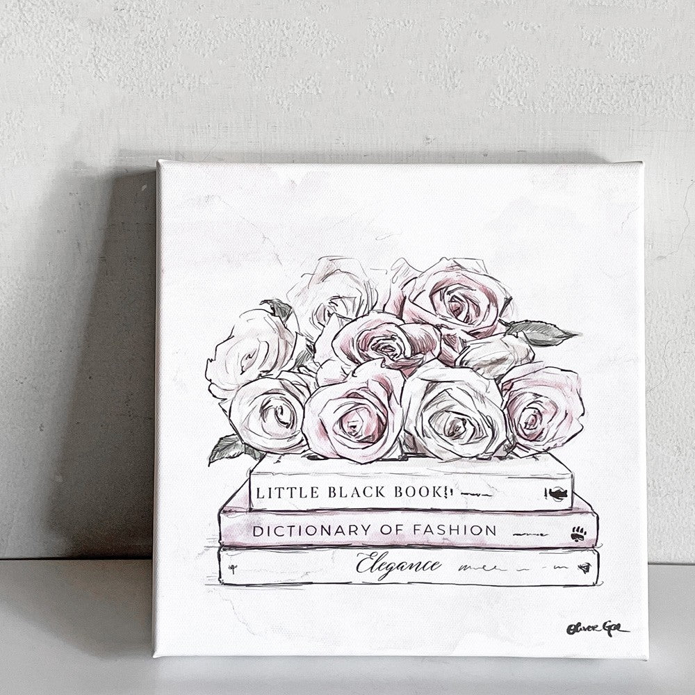 【自由が丘店】オリバーガル Oliver Gal ローゼスアンドブックス Roses and Books ウォールアート 証明書付き アメリカ 買取させていただきました。