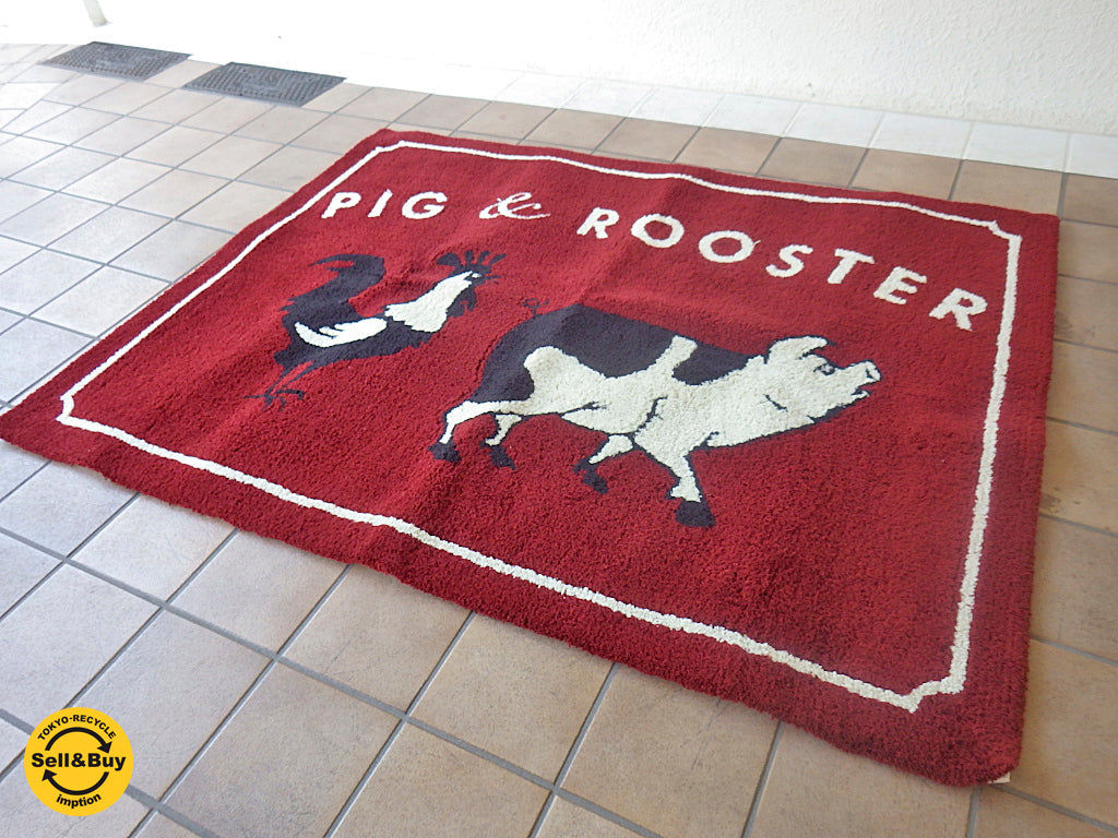 アクメファニチャー ACME FURNITURE × ピッグアンドルースター PIG & ROOSTER コラボ ラグ  買い取りしました。用賀店 出張買取もお任せ下さい。