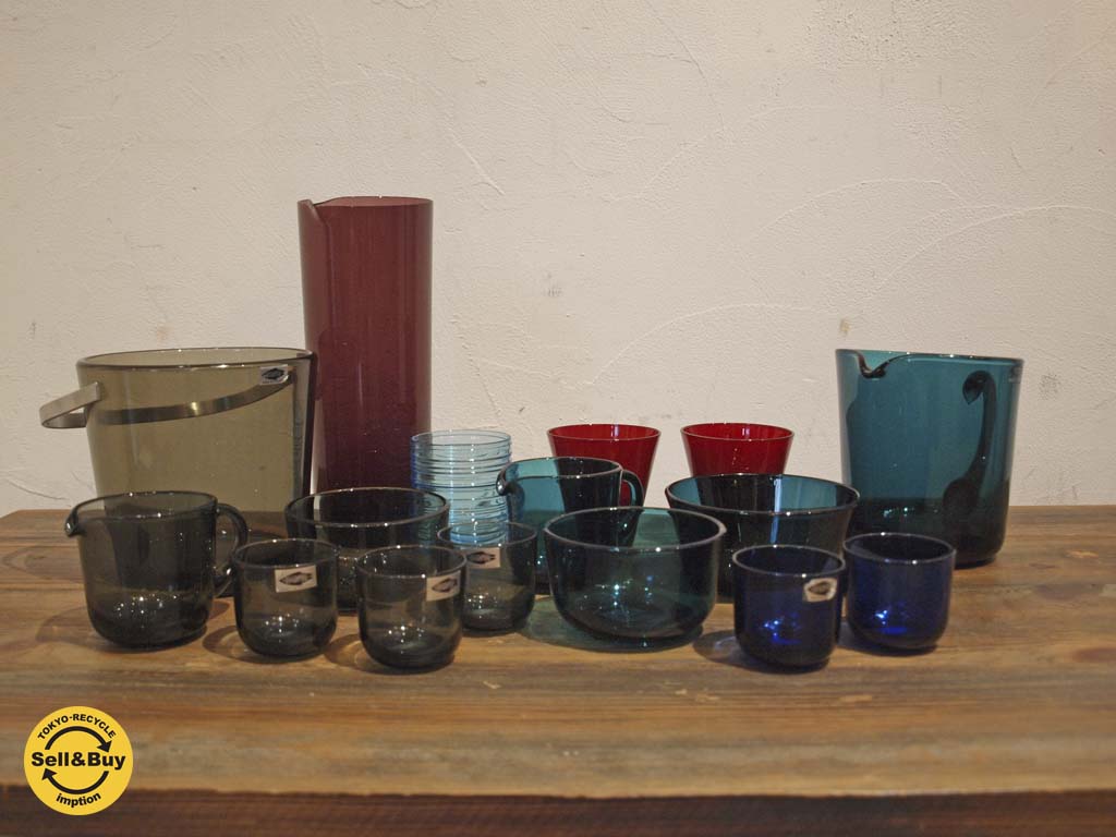 ヌータヤルヴィ Nuutajarvi カイ・フランク Kaj franck フィンランド 中古品 買い取りしました。