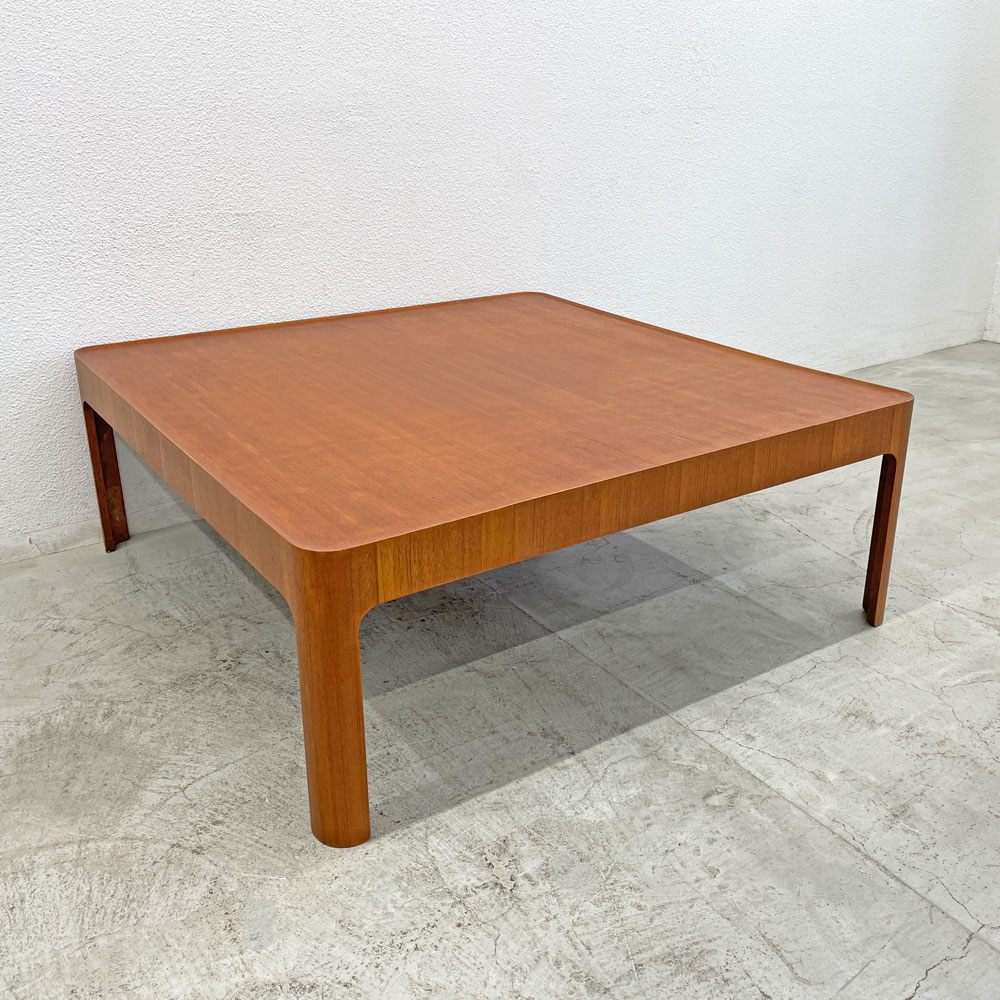 【登戸BASE店】天童木工 Tendo ハコ HACO チーク材 ビンテージ センターテーブル 剣持勇 グッドデザイン賞受賞作品 リビングテーブル コーヒーテーブル 買取させていただきました。