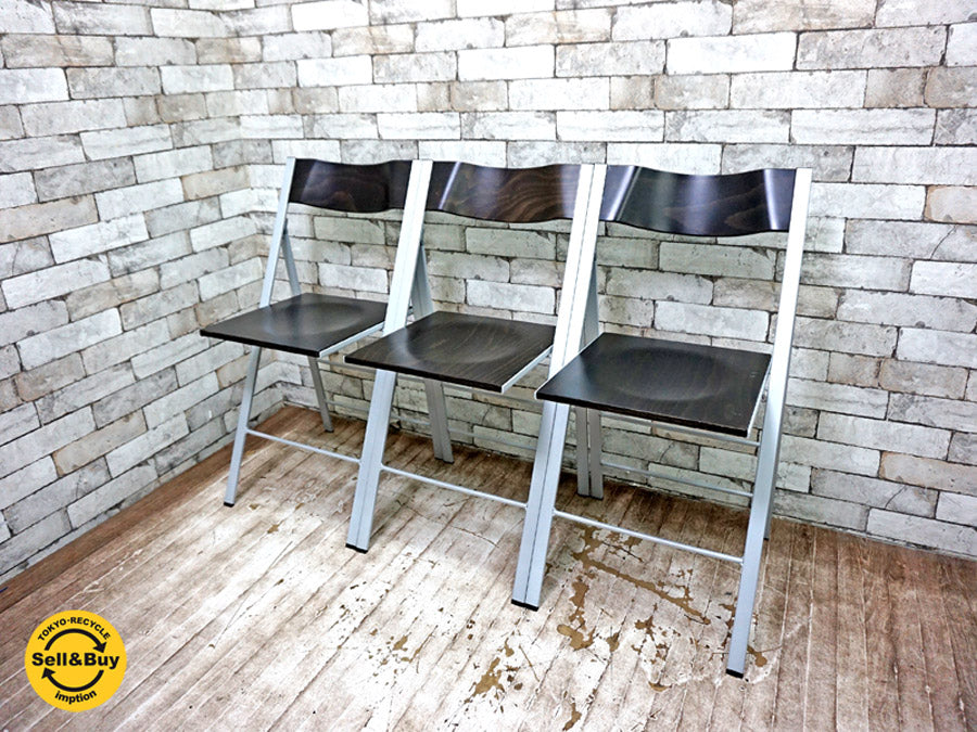 アエラデリック AREA declic ポケットウッドチェア pocket wood chair 折たたみチェア ダークブラウン 中古品 買い取りしました。祖師ヶ谷大蔵店 出張買取もお任せ下さい。