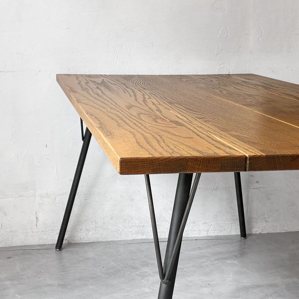 【下北沢店】ジャーナルスタンダードファニチャー journal standard furniture サンク SENS ダイニングテーブル M W150 オーク無垢材 スチール インダストリアルデザイン 買取させていただきました。
