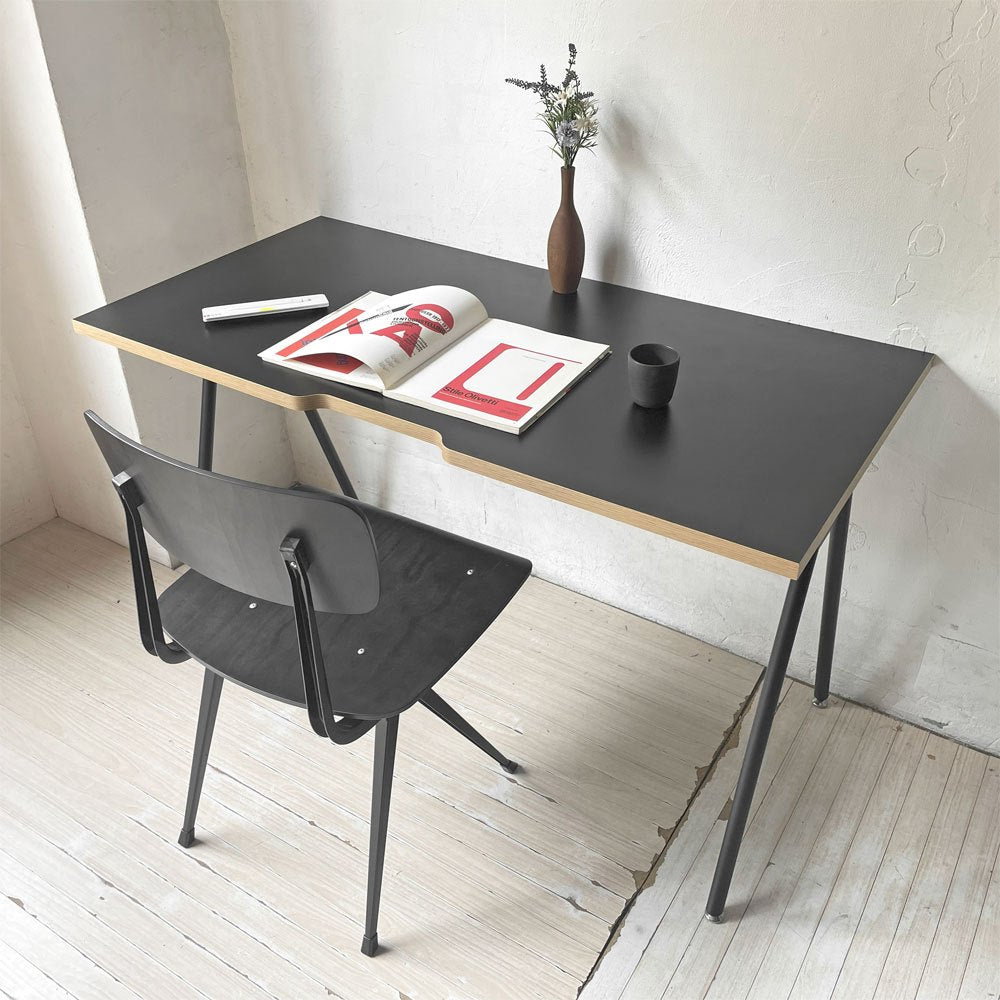 【下北沢店】ジャーナルスタンダードファニチャー journal standard Furniture コンパスレッグデスク 平机 メラミントップ ブラック 買取させていただきました。