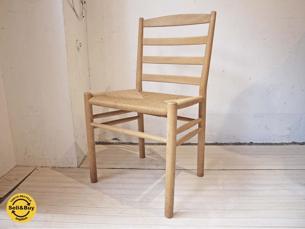 stolefabriken デンマーク ダイニングチェア ペーパーコードシート アッシュ材 中古品 買い取りしました。