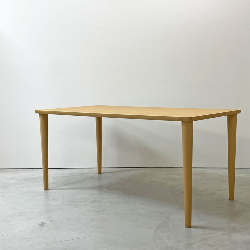 【祖師ヶ谷大蔵店】カリモク60+ ロクマルプラス karimoku ダイニングテーブル 1500 ピュアビーチ ブナ材 ジャパニーズミッドセンチュリー 定価￥115,940円- 買取させていただきました。