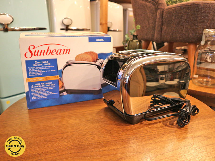 サンビーム Sunbeam トーストロジック トースター Toast Logic Toaster 2枚 ポップアップ型 取説 箱付き 未使用品  買い取りしました。経堂店 出張買取もお任せ下さい。