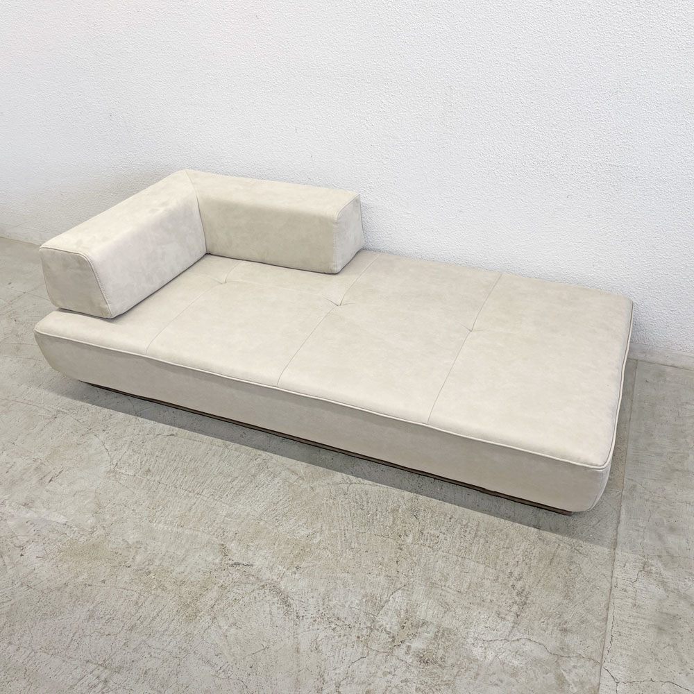 【登戸BASE店】リラックスフォーム RELAX FORM アルフレード ALFREDO 2人掛けソファ レザーテックス W183cm + グロー GLOW L字クッション 買取させていただきました。