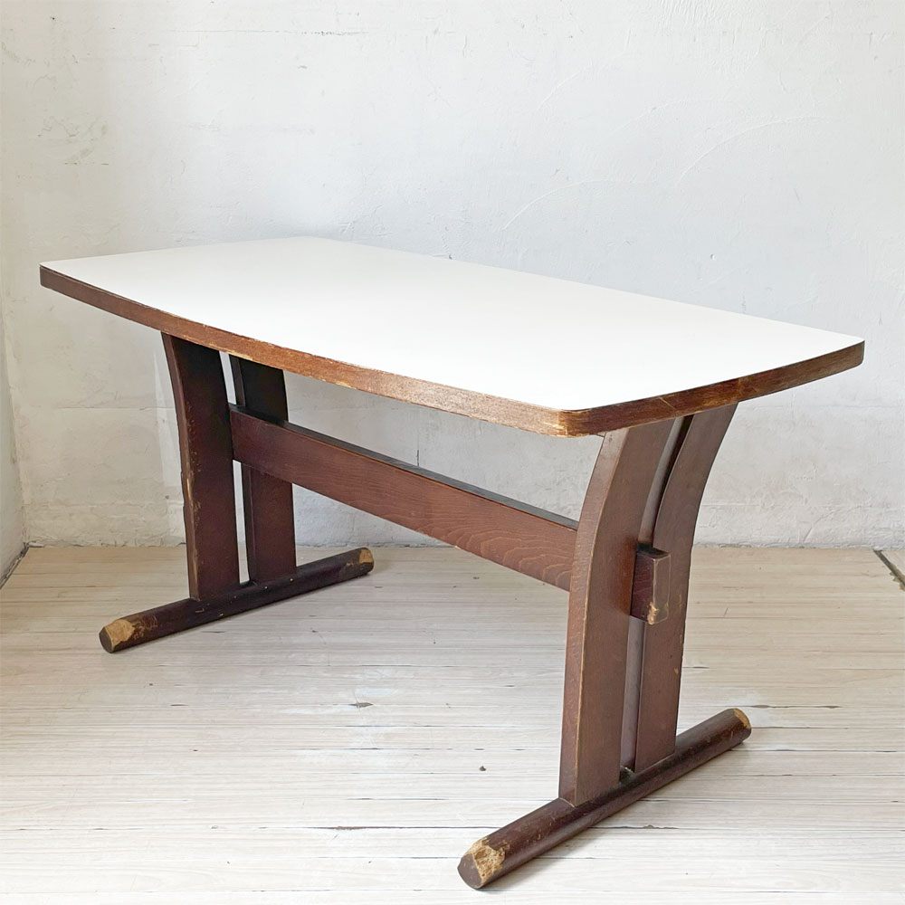 【下北沢店】秋田木工 akimoku ビンテージ コーヒーテーブル メラミントップ ジャパンミッドセンチュリー レトロ 日本家具 買取させていただきました。