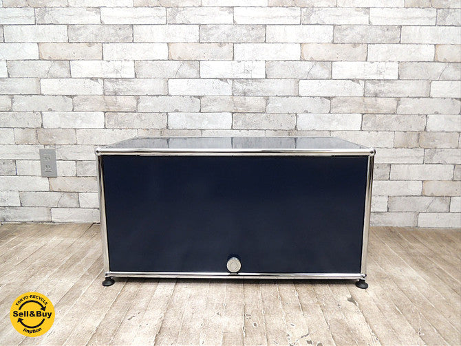 USMモジュラーファニチャー ハラーシステム AVボード TV台 フリップアップドア ～ モダンなカラーリングとスマートな機能性。 【 買取と販売とレンタルのお店 】