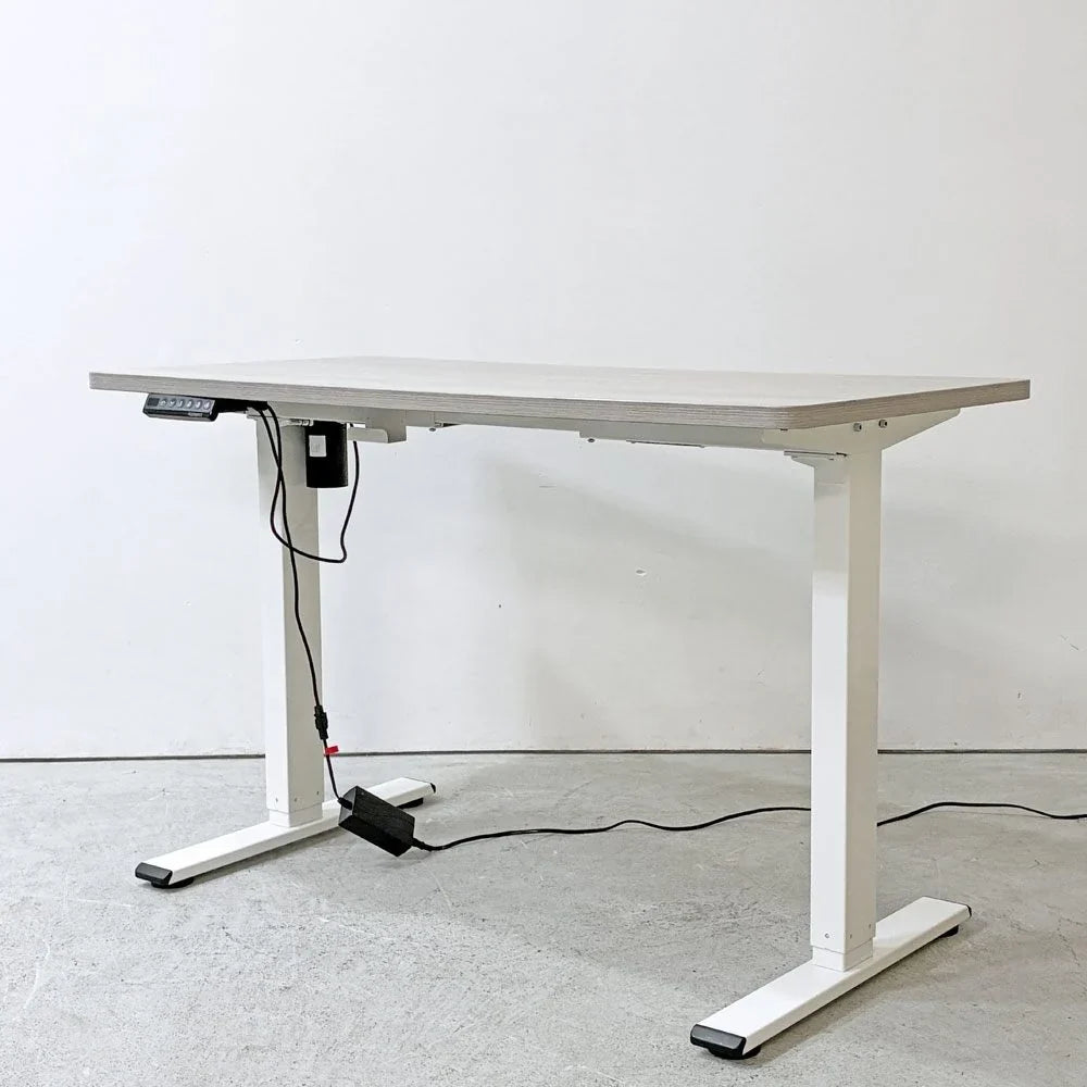 【祖師ヶ谷大蔵店】フレキシスポット Flexispot 電動式昇降デスク EF1 ワークデスク 学習机 スタンディングデスク ホワイトウッド×ホワイト W120cm  買取させていただきました。