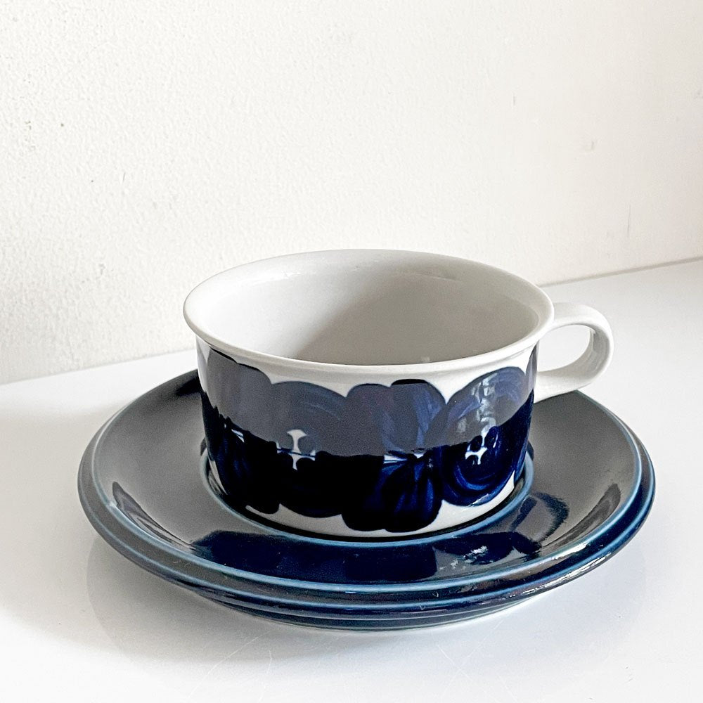 【自由が丘店】アラビア ARABIA アネモネ Anemone ティーカップ＆ソーサー C&S ブルーソーサー ウラ・プロコッペ Ulla Procope 北欧 フィンランド 希少 ビンテージ 買取させていただきました。