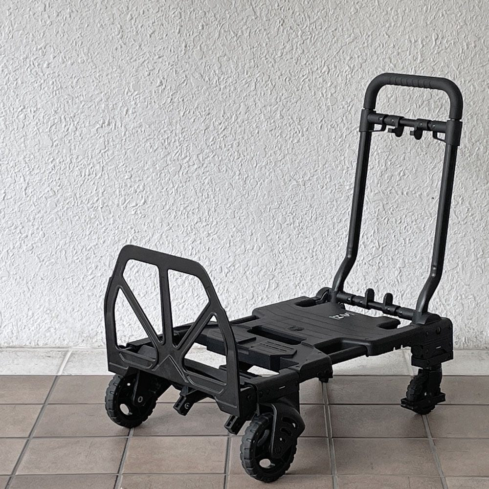 【用賀店】花岡車輌 フラットカート FLAT CART 2×4 キャリーカート 手押し台車 ブラック 折り畳み式 二輪 四輪 最大耐荷重120kg ゴムタイヤ 買取させていただきました。