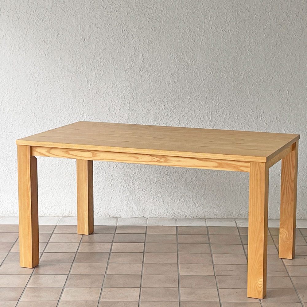  【用賀店】アクタス ACTUS レン REN ダイニングテーブル アッシュ無垢材 140×80cm 買取させていただきました。