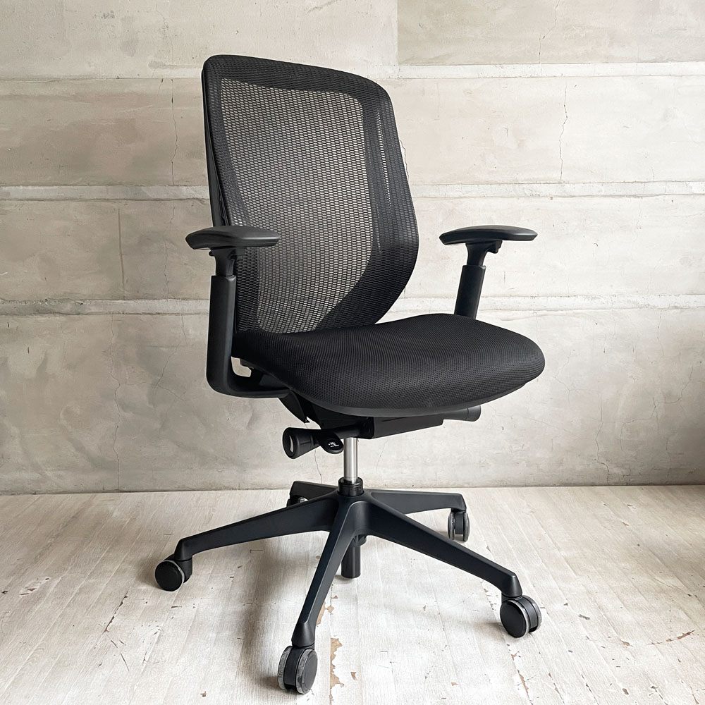 【学芸大学店】オカムラ OKAMURA シルフィー Sylphy デスクチェア オフィスチェア ブラック ハイバック アジャストアーム グッドデザイン賞 定価￥126,280-  買取させていただきました。