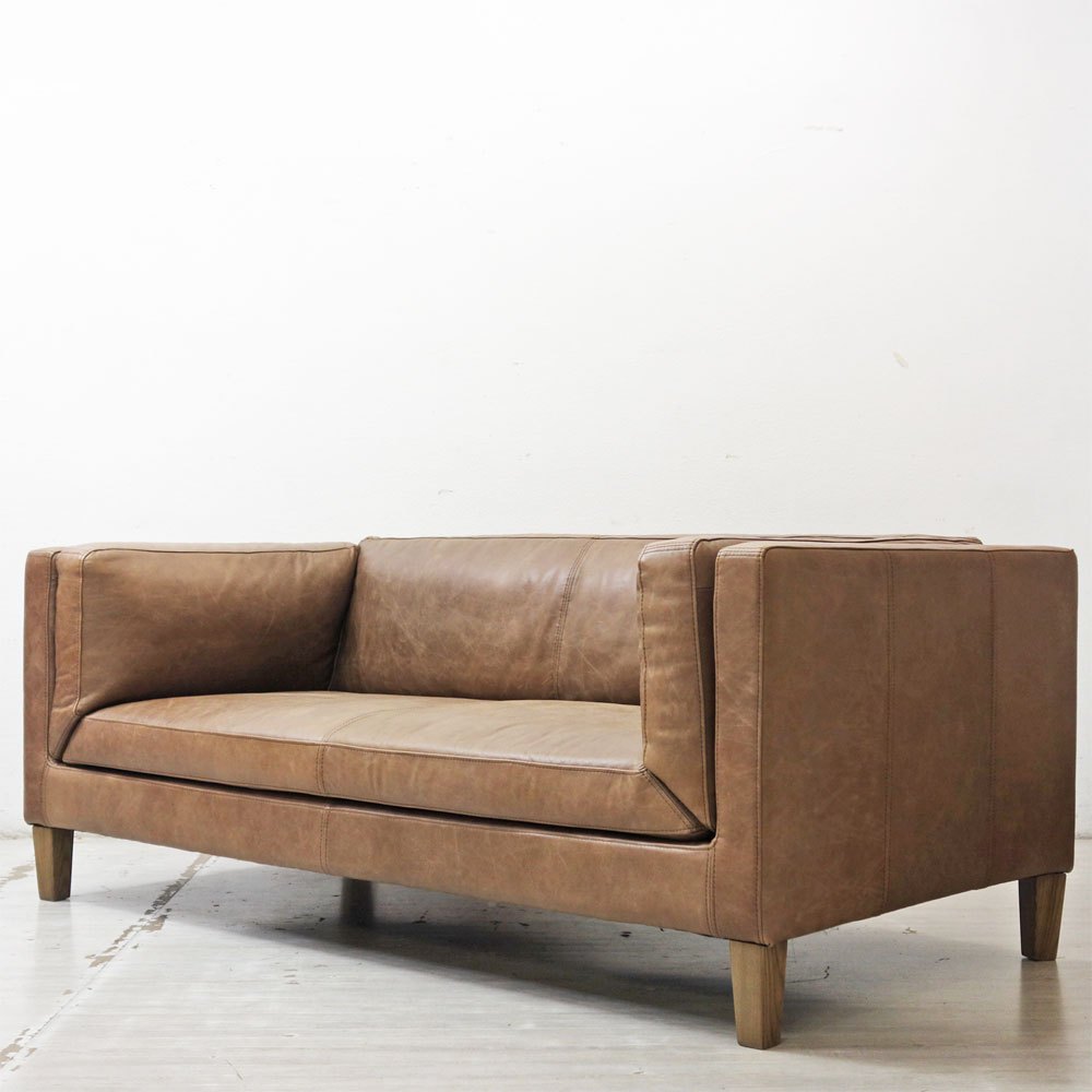 【祖師ヶ谷大蔵店】ハロ HALO フリーハンド FREE HAND SPENCER 2Pソファ w185cm 牛本革 英国 ビンテージスタイル アスプルンド取扱 買取させていただきました。