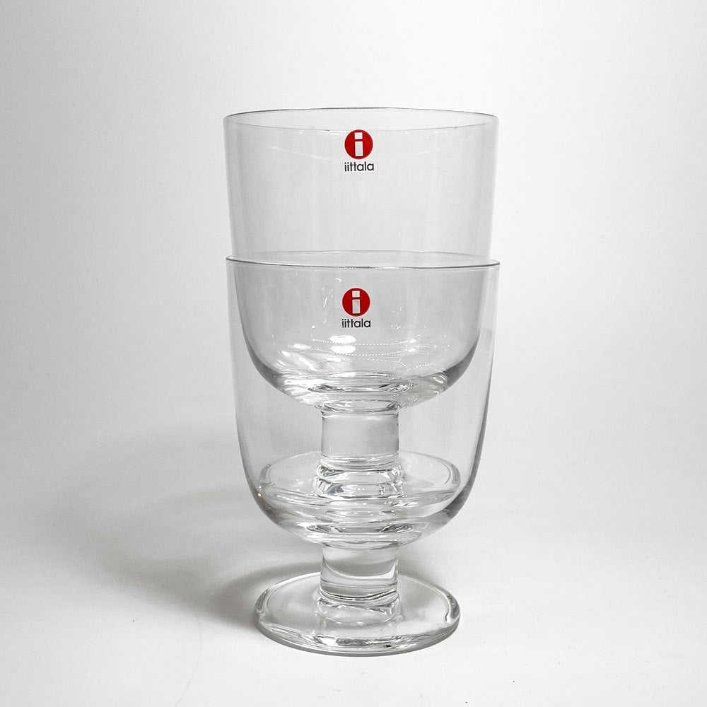 【下北沢店】イッタラ iittala レンピ Lempi スタッキング グラス 340ml マッティ・クレネル Matti Klenell フィンランド 北欧食器 2脚 買取させていただきました。
