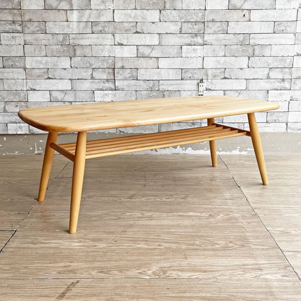 モモナチュラル MOMO Natural コモ COMO ローテーブル L アルダー材 定価\47,300- 中古品 買い取りしました。