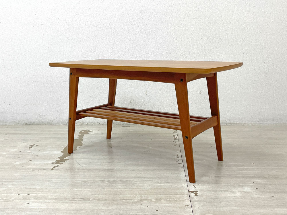カリモク60 karimoku60 リビングテーブル S チェリー材 W90cm 限定展開品 ジャパニーズミッドセンチュリー  中古品 買い取りしました。