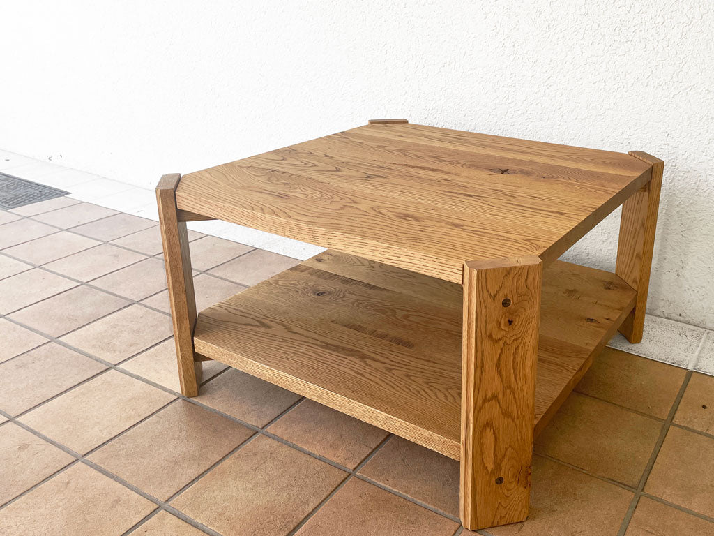 トラックファニチャー TRUCK FURNITURE CC ローテーブル CC LOW TABLE W70cm ナラ無垢材 ナチュラル 定価 : ￥189,200- 中古品 買い取りしました。