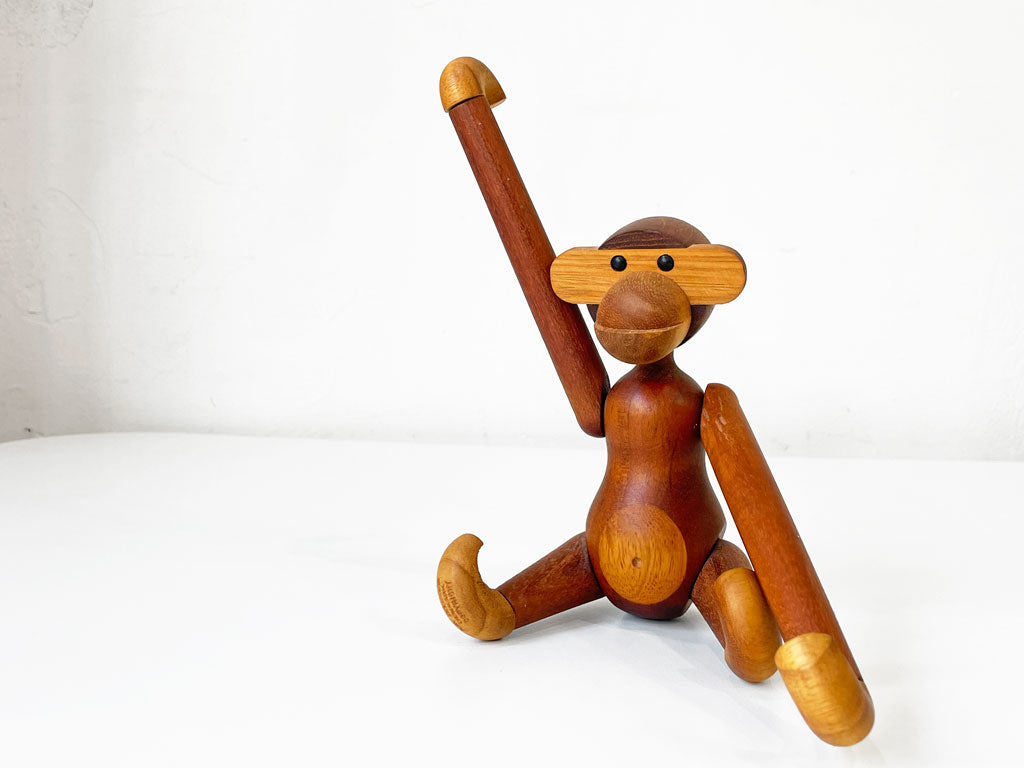カイボイスン Kay Bojesen モンキー Monkey チーク材 スモールサイズ 現行品 デンマーク 中古品 買い取りしました。