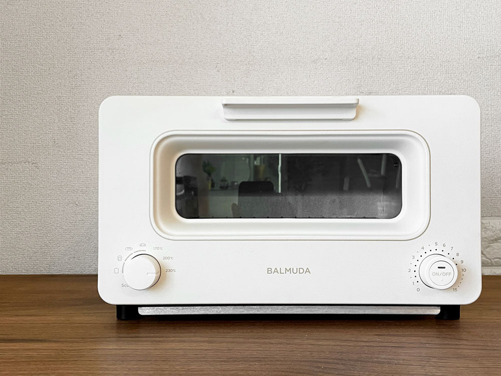 バルミューダ BALMUDA ザ・トースター The Toaster スチームオーブントースター 2021年製 K05A-WH ホワイト 箱付き  中古品  買い取りしました。