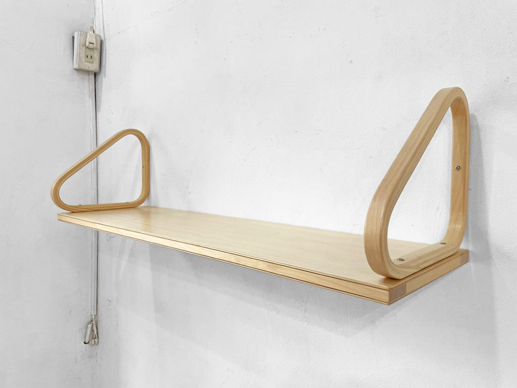 アルテック artek 112B ウォールシェルフ 壁付け棚 バーチ材 ナチュラルラッカー アルヴァ・アアルト 北欧家具 中古品 買い取りしました。